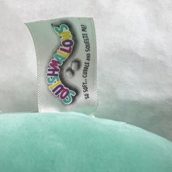 Squishmallow Plush Donnie The Teal Easter Dog Bunny 8 IN Kellytoy Stuffed Animal - Picture 7 of 7